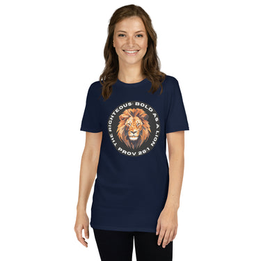 “Bold as a Lion” Unisex Softstyle T-Shirt 2